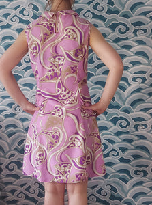 Purple Psychedelic Dress