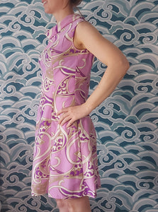 Purple Psychedelic Dress