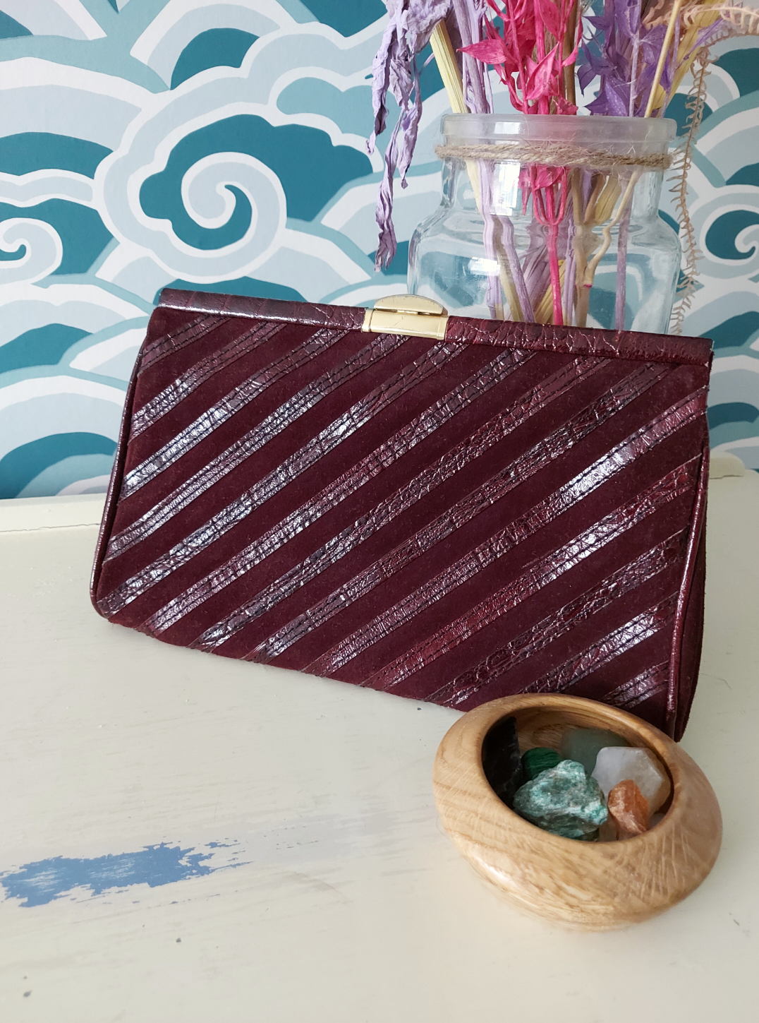 Wine Clutch with Handle