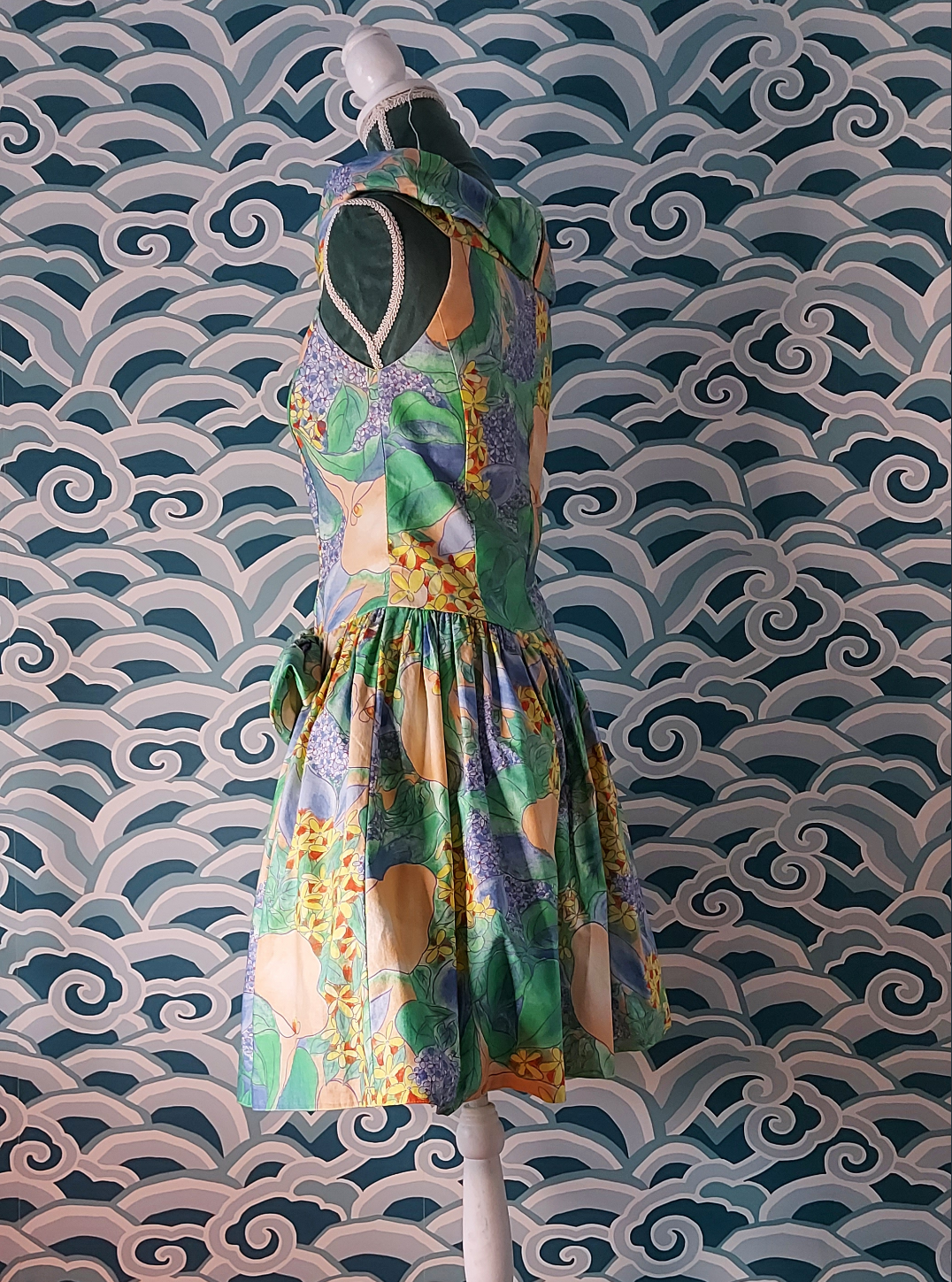Floral Prom Style Dress