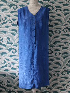 Blue Sleeveless Dress
