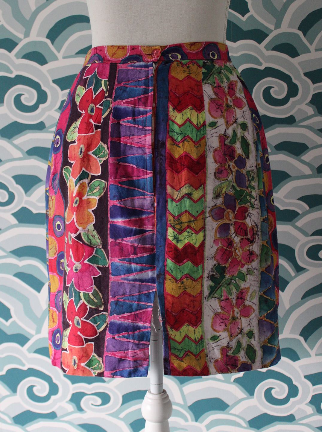 Batik Pattern Colourful Skirt