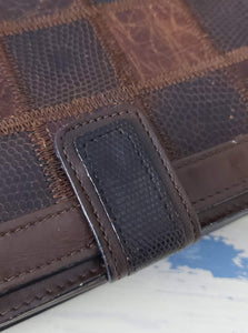 Patchwork Brown Leather Bag
