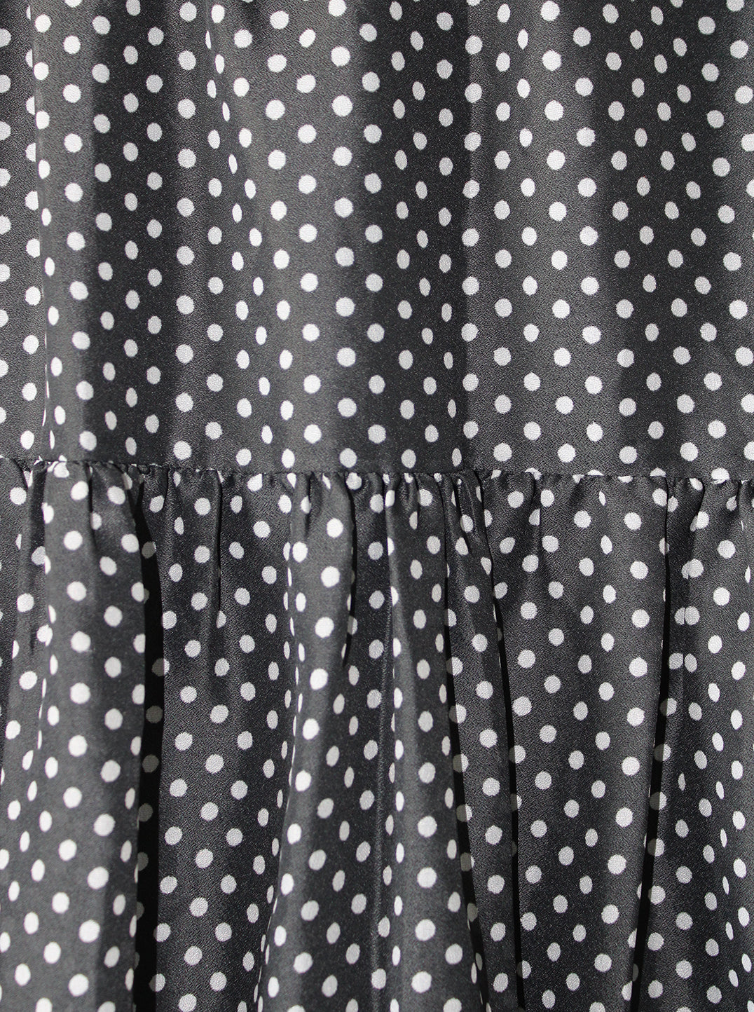 Black & White Polka Dot Skirt