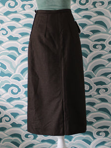 Brendella Brown Pencil Skirt Madgra Vintage